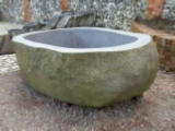 Stone Baths. made from boulder stone